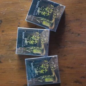 White Wine Bottle LED Lights Light String AA Batter Operated Automatic Timer